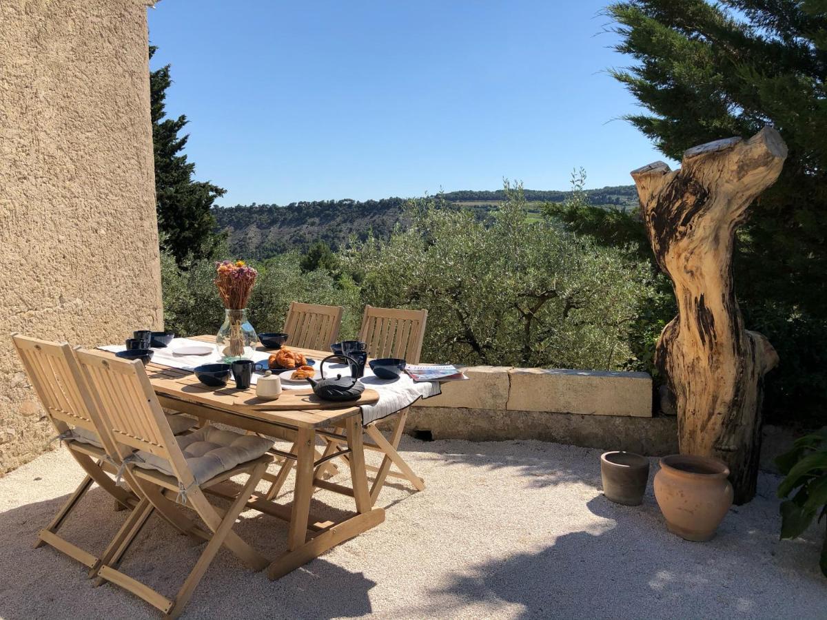 Mas provençal La Serallère au coeur des oliviers Venterol (Drome) Exterior foto