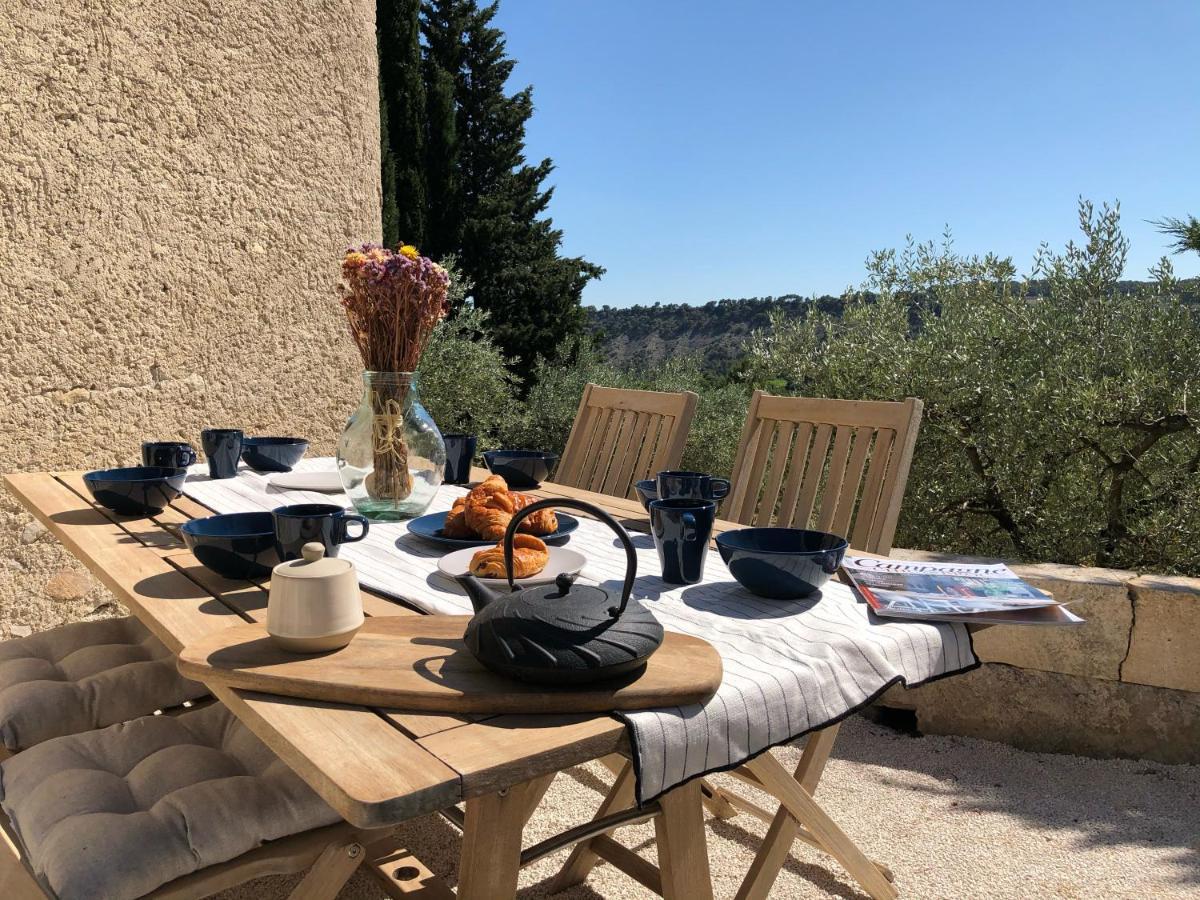 Mas provençal La Serallère au coeur des oliviers Venterol (Drome) Exterior foto